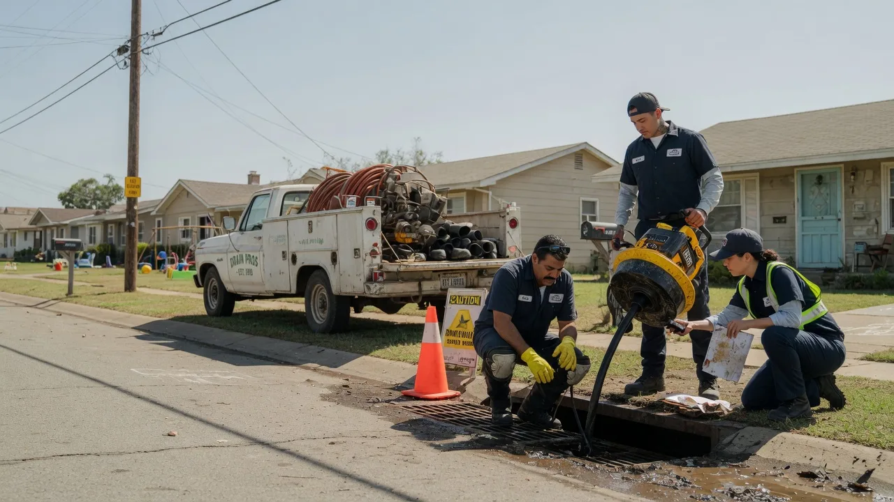 Drain Cleaning in Brookston, TX near me